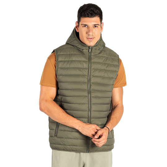 Liberty hood vest men maslinasti 1